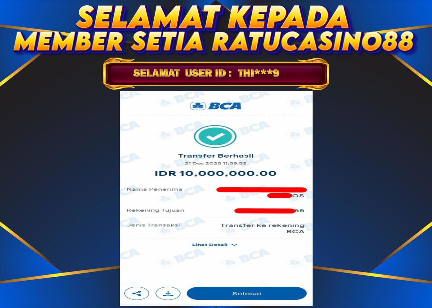 WITHDRAWAL MEMBER 166