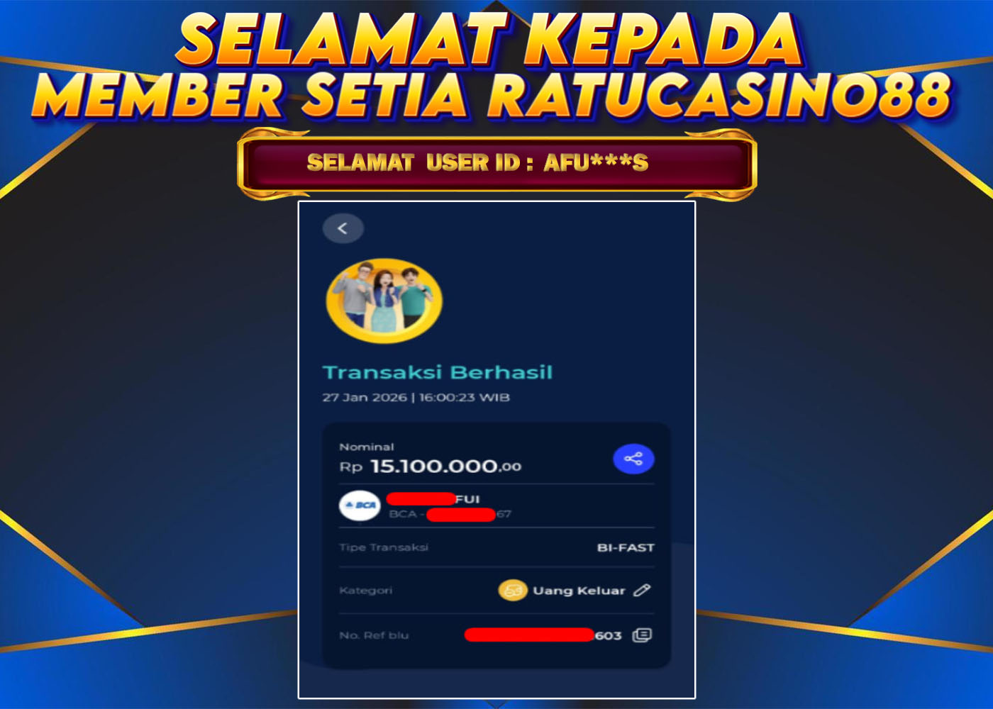 WITHDRAWAL MEMBER 208